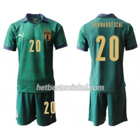 Italië Federico Bernardeschi 20 Voetbaltenues Kind Third EK 2020 - SS (+ Korte broeken)